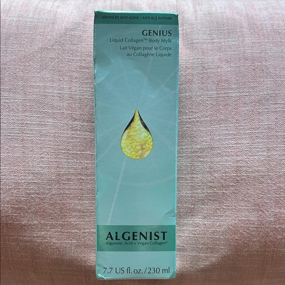 NEW Algenist Genius Liquid Collagen Body Mylk 7.7 oz – Vegan Collagen – Read